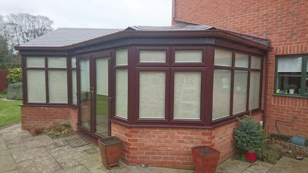 Tiled roof conservatory